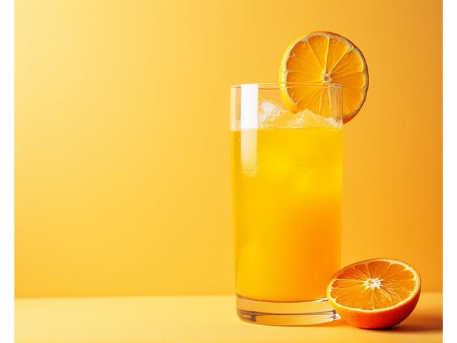 Jus perah oren segar