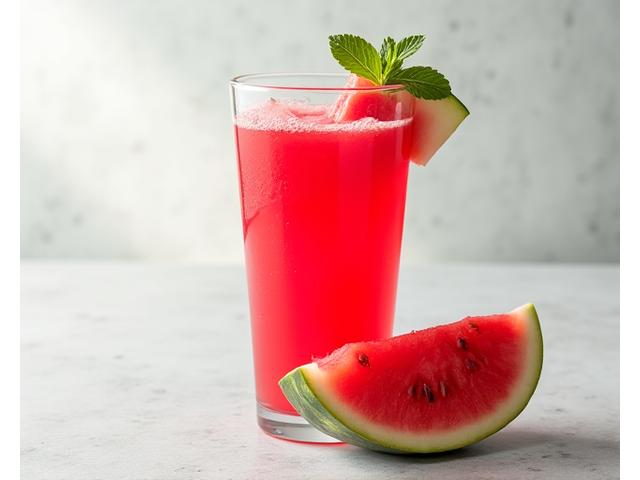 Jus tembikai merah segar