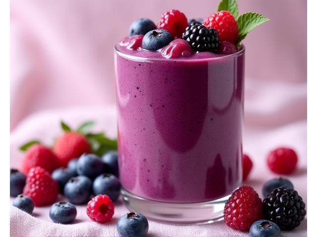Smoothie campuran beri antioksidan