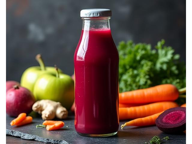 Beetroot Bliss Organic Cold-Pressed Juice